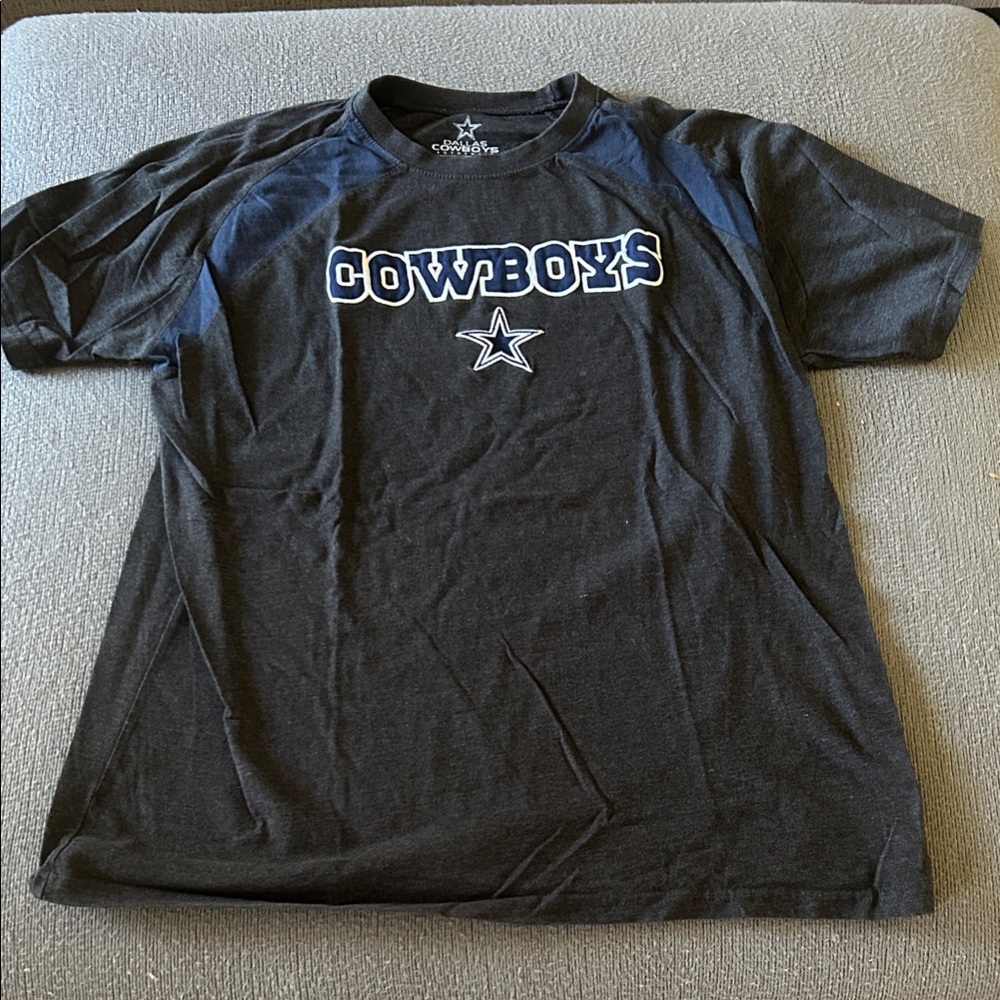 Cowboys Men's Dark Gray T-Shirt